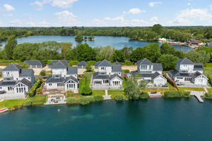 Drone - over lake - 2- click for photo gallery